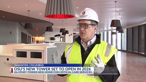 Inside look at Ohio State's new hospital tower