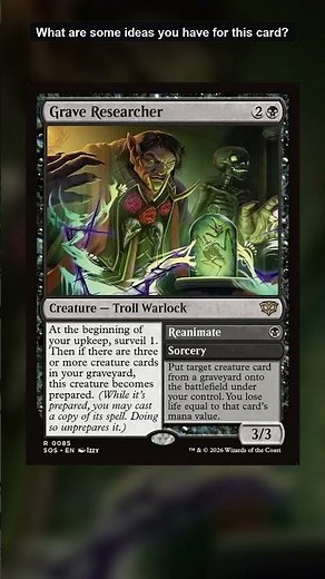 New Secrets of Strixhaven spoiler: Grave Researcher Reanimate
