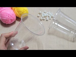 Don't throw away plastic cups! Amazing Recycling Idea - DIY Tips