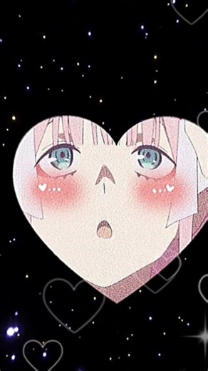 Zero Two Heartbeat // Cute Anime Edit 💖✨#shorts