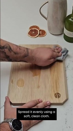 How to Oil Your Wooden Chopping Board