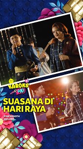8.9K views · 73 reactions | Suasana Di Hari Raya versi Karoks OK!  Cutenyer! Yang penting baju raya ada 50 pasang tau!   Karoks OK!  bersama Syaz Smooth & Sio Lubis Song: Suasana Di Hari Raya Song Writer(s): Adnan Abu Hassan, Habsah Hassan Original Publisher: EMI Music Publishing Malaysia Sdn Bhd Sub-publisher: Sony Music Publishing (Pte) Ltd Karoks OK! Music Arranger: Danial Elias Teo #karaoke #KaroksOK #mediacorpKaroksOK #IniBaruRaya #rayacover | Mediacorp Untukmu | Facebook