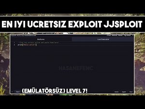 Roblox En İyi Ücretsiz PC Exploit JJSploit Nasıl İndirilir | Roblox Hile Açma 2025 Exploit