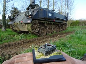 Tracked FV432 Armoured Personnel Carrier Driving Experience with TRAX in West Sussex