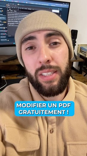 Gabriel Sagnet | Modifier un PDF gratuitement 📄 #pdf #astuce #tuto #pctips #tips #hack #windows #pc | Instagram