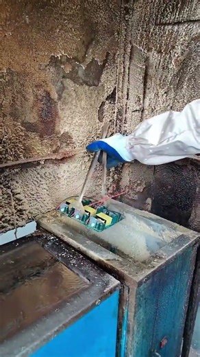 manual dip soldering process #shorts