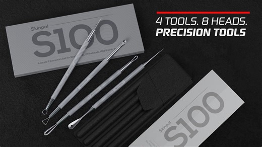 Watch Skinpal S100 Pimple Popper Tool Kit by Suvorna on Amazon Live