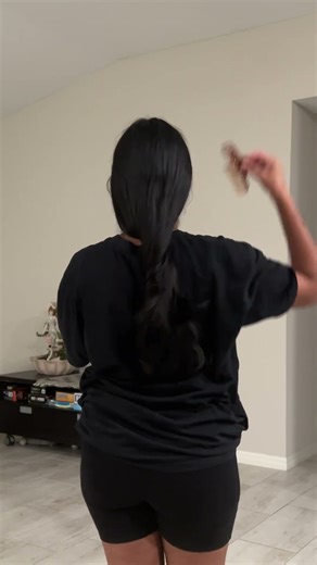 Claw clip hack for longer hair