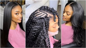 Sew-in magic with kinky straight hair: Effortless and stylish looks