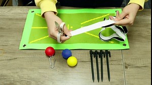 Golf Training Mat for Swing Detection, Suewidfay Golf Swing Mat, Path Feedback Golf Mat That Shows Swing Path Correct Hitting Posture Golf Practice Mats Training Aid for Indoor/Outdoor