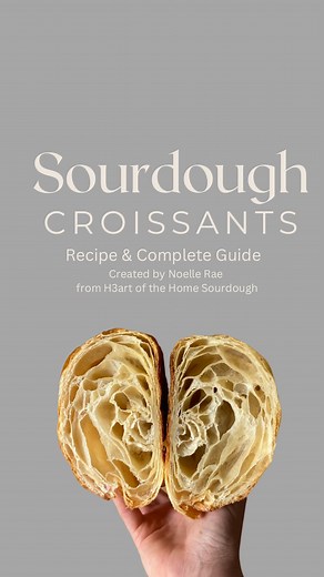 Noelle Rae on Instagram: "This isn’t just another recipe, it’s a comprehensive 60 page masterclass with a visual walkthrough that guides you through every step of the laminated dough process. The culmination of countless late nights, many trials, and the relentless pursuit of that perfect flaky layer. Comment LINK and I’ll send it right to you. PLUS, I’ll be sending $50 to one lucky commenter, so tag and share with your croissant loving friends who need better croissants in their life. What star