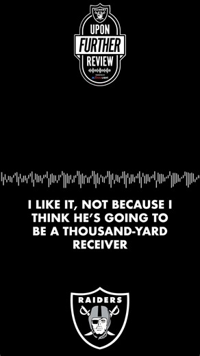 26K views · 285 reactions | Tune in to the newest episode of Upon Further Review to break down the Raiders' most recent transactions and more | Las Vegas Raiders | Facebook