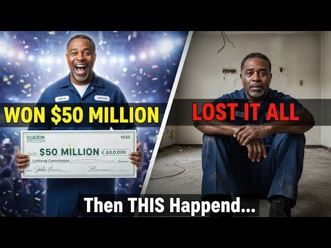 Janitor Wins $50 Million Lottery, Loses Everything in 6 Months (True Story)y