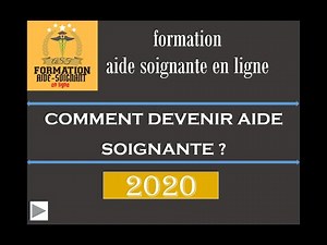Comment dévenir Aides Soignante en 2020 : Formation Aide Soignante en Ligne