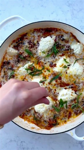 Skillet Lasagna