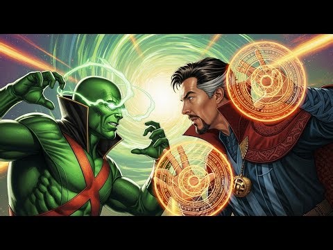 Martian Manhunter vs Doctor Strange – The Ultimate Multiversal Battle of Mind and Magic