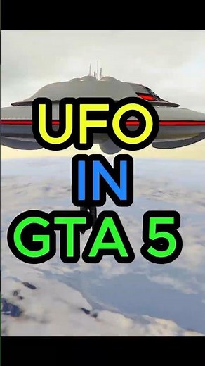 UFO IN GTA 5 #gta #gaming #gtav #gtaonline #gamer #youtube #gta5mods #gta5 #games #livestreams