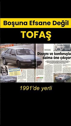 Tofaş Tempra production and the transition to digital #tofas #carstories #automotive