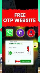 Best Free Otp Website | Otp Bypass Indian Number | New OTP Website | How To Buy Unlimited Indian Otp
