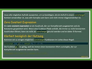 Verstehen der Auswirkungen von constexpr-Funktionen in C+ +