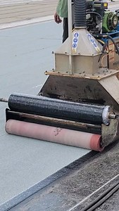 Mini-Macaden machine from @soprema_international for installing modified bitumen. 📹: @nedlawroofs #roof #roofer #roofing #roofershelper #roofingcontractor #flatroof #flatroofing #modbit #modifiedbitumen #commercialroofing | The Roofer's Helper