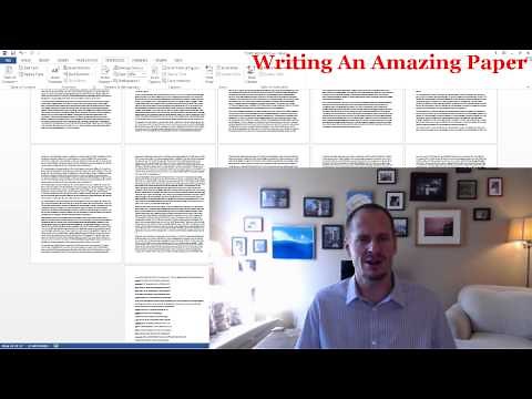 How To Write A Paper - Excerpt