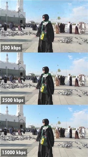 Bit Rate in Video Comparison