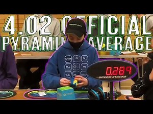4.02 Official Pyraminx Average! | 3rd Place @ Wakefield Open 2022