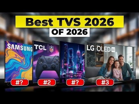 The Best TVs To Buy in 2026 | OLED, QLED, and Mini LED!