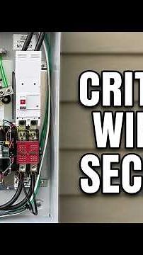 Generac Whole Home Generator Setup | Transfer Switch Reality Check