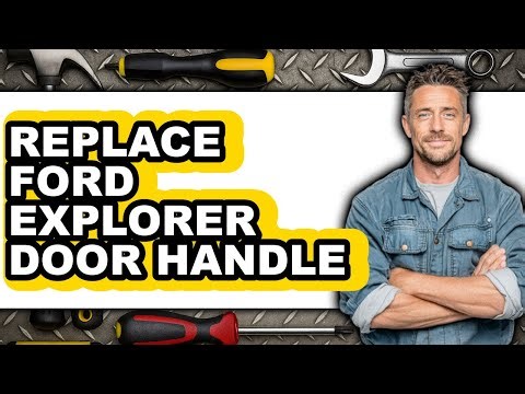 How to Replace Ford Explorer Door Handle (Only Way)