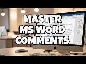 How To Add Comments In Ms Word | Word Tricks | ‪@zafroohi‬