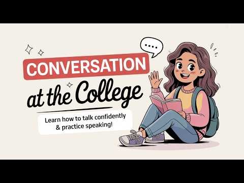 Learn Real - Life English | Meeting Someone at College | Listening & Speaking Practice