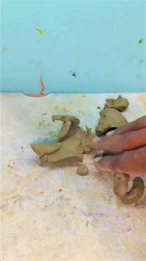 Mini Clay Kitchen Set | Handmade Miniature Kitchen | DIY Clay Craft#creativeclayideas #artandcraft