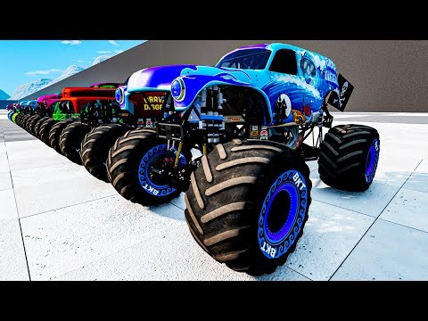 Epic Monster Truck Wrecks Compilation | Grave Digger | Monster Truck JAM Crashes #3