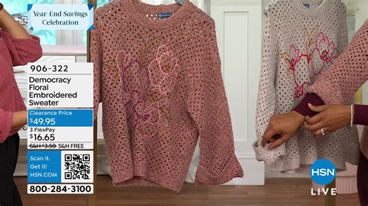 2.8K views · 13 reactions | You are watching Democracy Fashions Year-End Savings on HSN. Shop the show here: https://bit.ly/HSNRecentlyAired Catch up on the shows you missed and discover where shopping comes alive on the QVC & HSN Streaming Service: https://bit.ly/HSNplus | HSN | Facebook