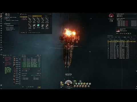 Eve Online - Raven Level 4 mission gameplay - Angel Extravaganza