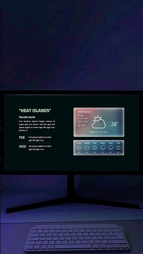 Glass morphic effect in PowerPoint #powerpoint #tutorial #morph