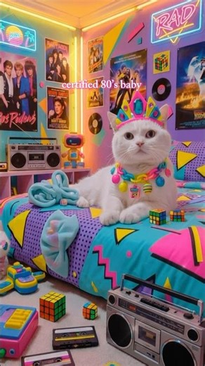 80s Aesthetic Bedroom Neon Retro Nostalgia Core