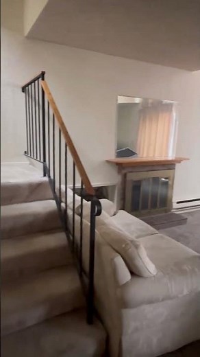 Interior Paint Before and After - Sherwin Williams Alabaster