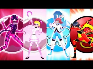 【MMD】Miraculous ☆ Tigress, Pigella, Bunnix, Ryuko Transformations「New costumes FANMADE」