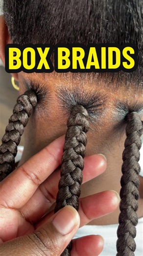 ‼️These days it is rare to have a client ask me for traditional box braids! So here is our once in a blue moon 🌑 #boxbraids #largeboxbraids #largebraids #bigbraids #torontobraider