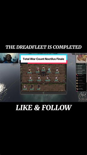 Aranessa Saltspite completes Dreadfleet as Count Noctilus rules the waves and coasts in the #totalwar #warhammer3 finale on #dragonwolfgaming #vampirecoast #countnoctilus