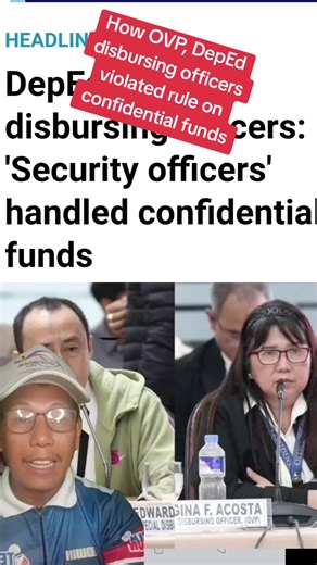 OVP and DepEd Violations of Confidential Funds Rule