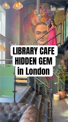 LIBRARY BRUNCH CAFE in London 📚Dear Diana Cafe, Manor House #cafe #books #café