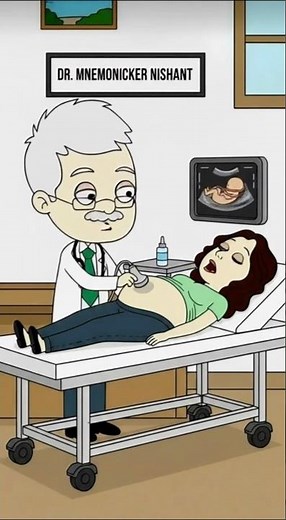 “Nuchal Cord Explained Simply | Normal Delivery Possible? #medicalanimation #medicalfacts #viral