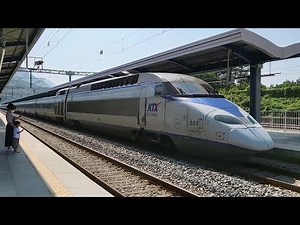 [열차영상] 우리나라 기차 KTX 기차동영상 모음 역내출사