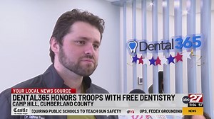 Dental365 honors troops with free dental work