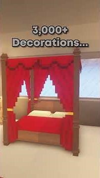 MINECRAFT's Best Decorations Mod Of All Time...