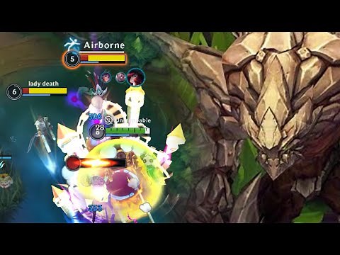 Wild Rift Malphite Mid Lane Gameplay in Season 16 (Build & Runes)